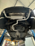 Grail Abgasanlage VW Golf 7 GTI 3-Zoll e an Serie glasperlengestrahlt (kostenfrei) DKTB (FL perf. OPF)