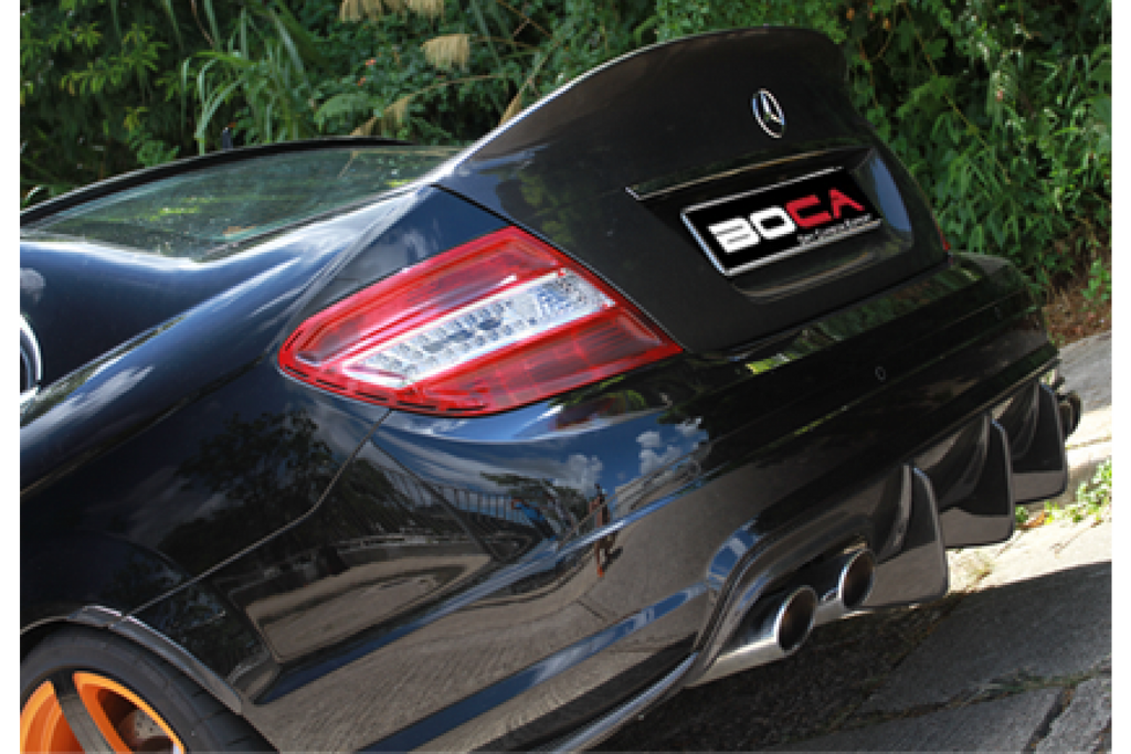 Boca Carbon Diffusor Race Spec für Mercedes Benz C63 AMG W204 VFL