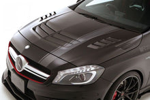 Laden Sie das Bild in den Galerie-Viewer, Varis Carbon Cooling Motorhaube System 2 für Mercedes Benz W176 A45 AMG (VSDC)