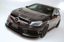 Laden Sie das Bild in den Galerie-Viewer, Varis Carbon Cooling Motorhaube System 2 für Mercedes Benz W176 A45 AMG (VSDC)
