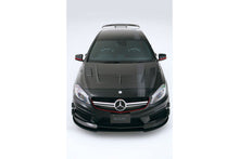 Laden Sie das Bild in den Galerie-Viewer, Varis Carbon Cooling Motorhaube System 2 für Mercedes Benz W176 A45 AMG (VSDC)