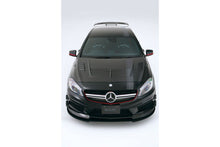 Laden Sie das Bild in den Galerie-Viewer, Varis Carbon Frontlippe für Mercedes W176 A45 AMG (Vollcarbon)