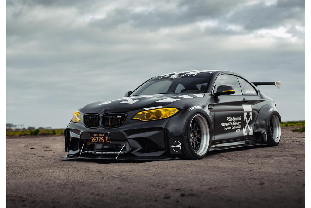 PSM Dynamic GFK Widebody Kotflügelerweiterungen für BMW 2er F87 M2