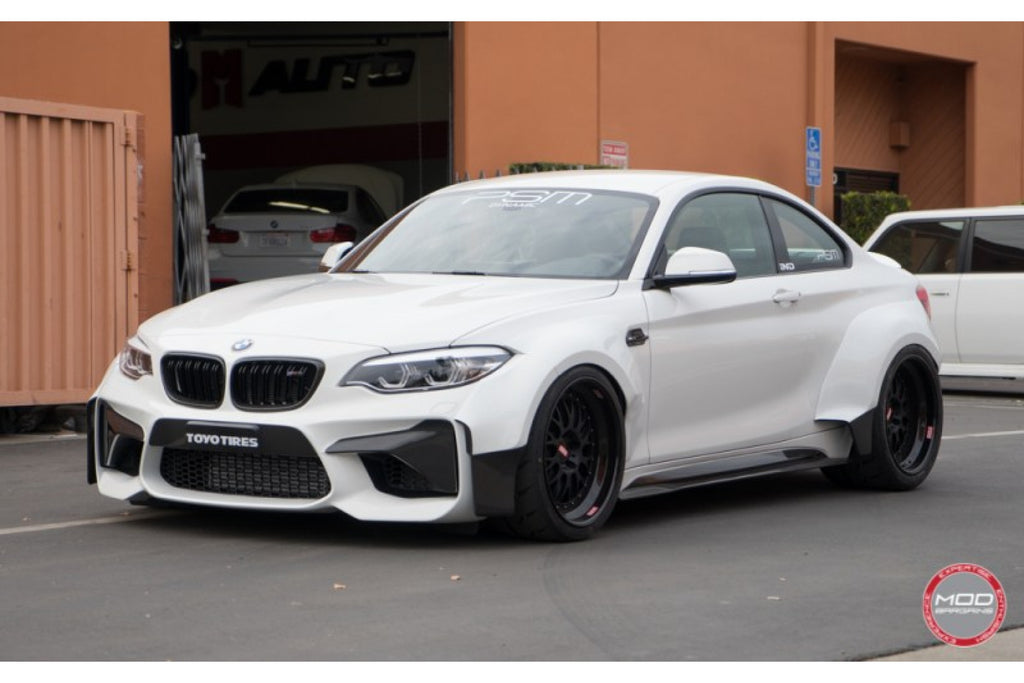 PSM Dynamic GFK Widebody Kotflügelerweiterungen für BMW 2er F87 M2