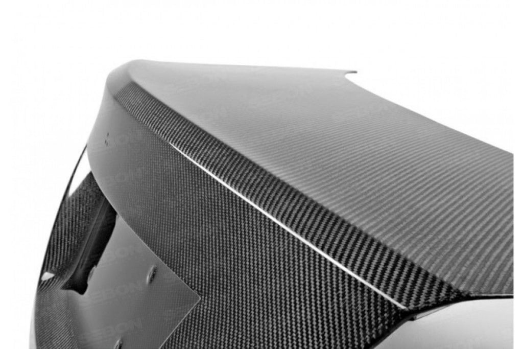 Seibon Carbon Heckdeckel für MERCEDES C-Klasse W204 und C63 AMG Limousine 2012 - 2014 OE-Style