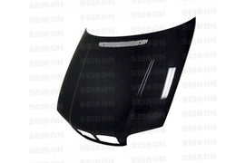 Seibon Carbon Motorhaube für BMW 3er E46 Coupé und Cabrio Vorfacelift 1999 - 2002 OE-Style