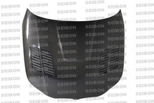 Laden Sie das Bild in den Galerie-Viewer, Seibon Carbon Motorhaube für BMW 5er E60 und M5 Limousine 2004 - 2010 GTR-Style