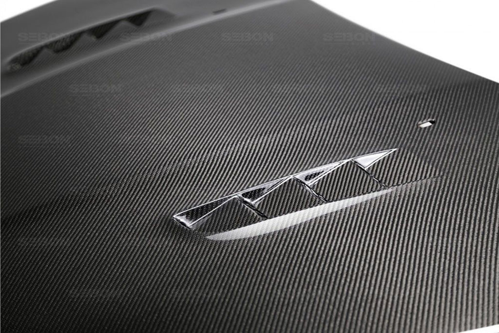 Seibon Carbon Motorhaube für FORD Focus Limousine und Schrägheck 2015-2018 RS-Style