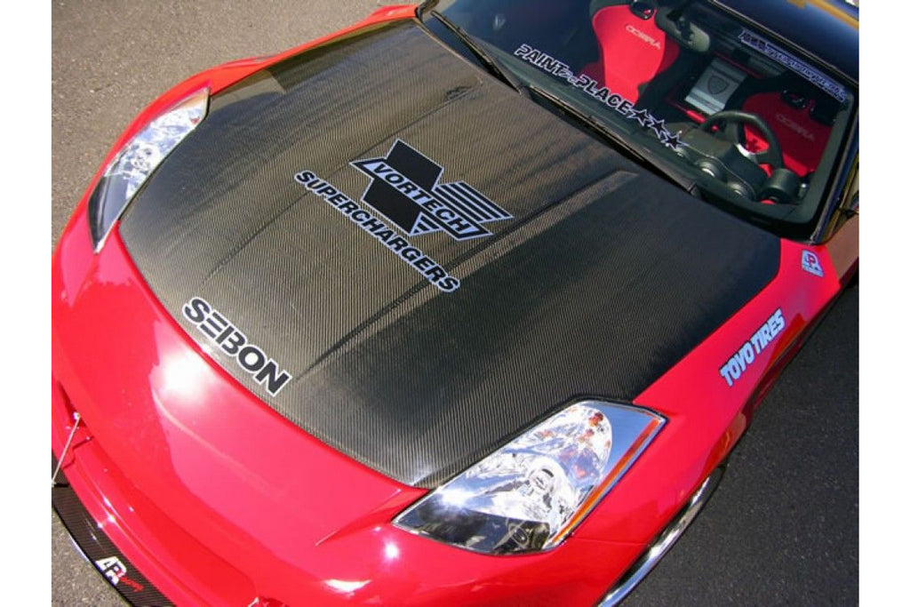 Seibon Carbon Motorhaube für Nissan 350Z|Fairlady Z Z33 2002 - 2006 OE-Style