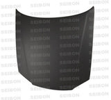 Seibon Carbon Motorhaube für Nissan Skyline R34 GT-R 1999 - 2001 Trockencarbon OE-Style