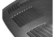 Laden Sie das Bild in den Galerie-Viewer, Seibon Carbon Motorhaube für Nissan Skyline R35 GT-R 2009 - 2015 Trockencarbon GTII-Style