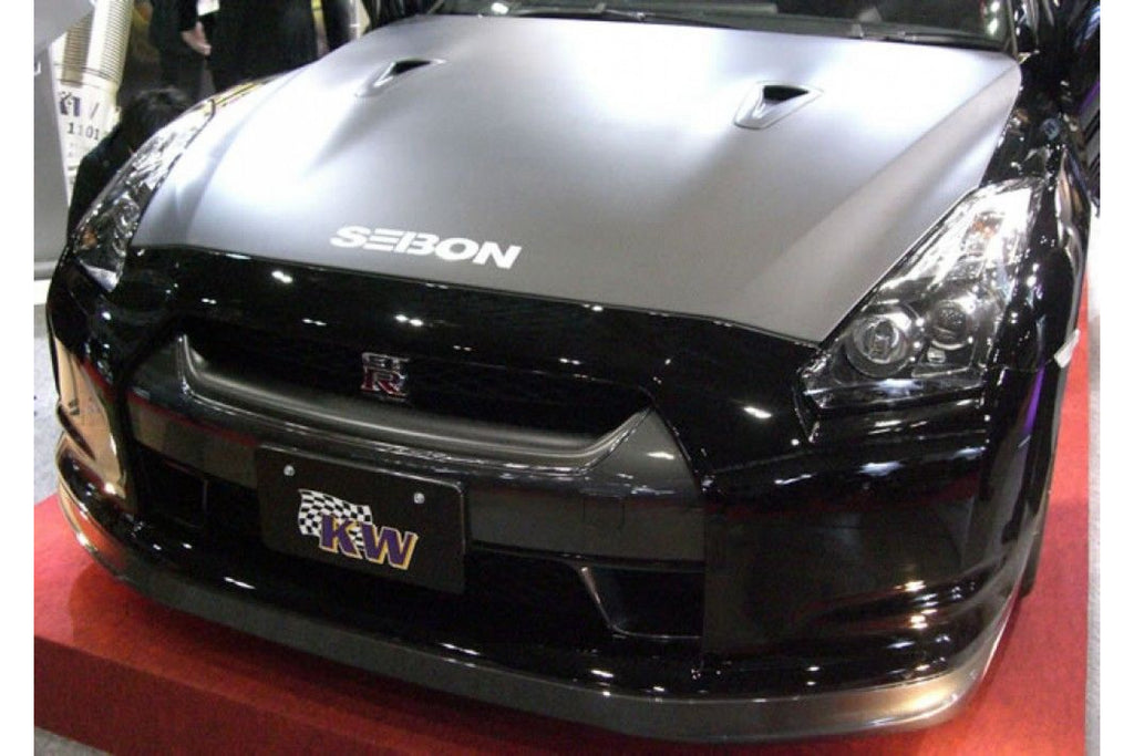 Seibon Carbon Motorhaube für Nissan Skyline R35 GT-R 2009 - 2015 Trockencarbon OE-Style