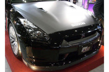 Laden Sie das Bild in den Galerie-Viewer, Seibon Carbon Motorhaube für Nissan Skyline R35 GT-R 2009 - 2015 Trockencarbon OE-Style