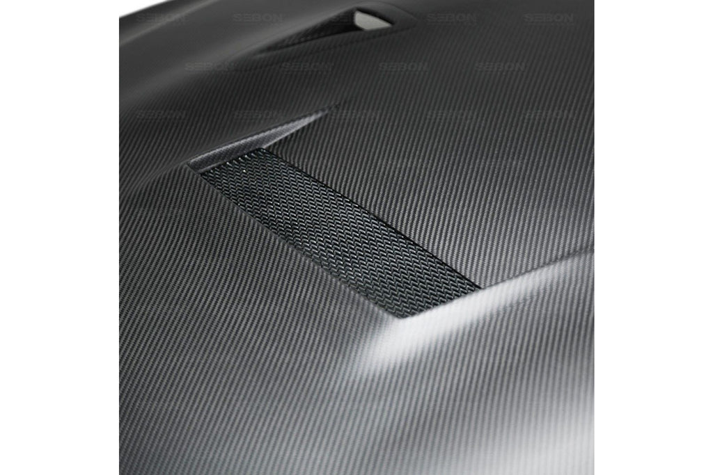 Seibon Carbon Motorhaube für Nissan Skyline R35 GT-R 2009 - 2015 Trockencarbon VSII-Style