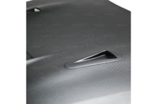 Laden Sie das Bild in den Galerie-Viewer, Seibon Carbon Motorhaube für Nissan Skyline R35 GT-R 2009 - 2015 Trockencarbon VSII-Style