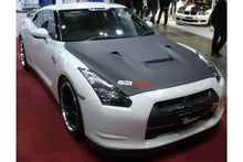 Laden Sie das Bild in den Galerie-Viewer, Seibon Carbon Motorhaube für Nissan Skyline R35 GT-R 2009 - 2015 Trockencarbon VSII-Style