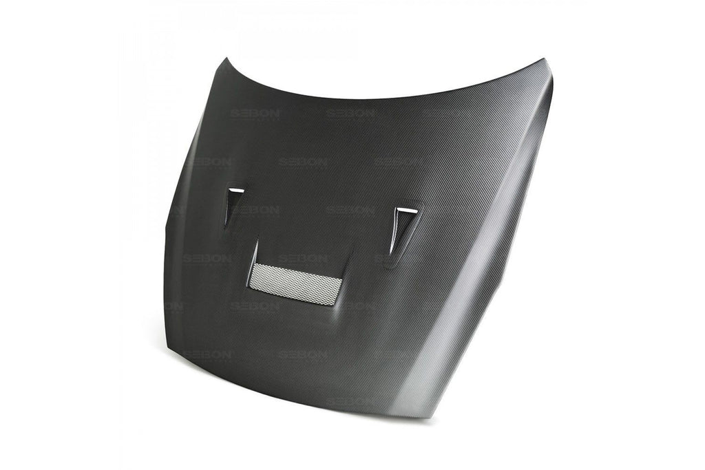 Seibon Carbon Motorhaube für Nissan Skyline R35 GT-R 2009 - 2015 Trockencarbon VSII-Style