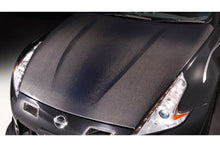 Laden Sie das Bild in den Galerie-Viewer, Varis Motorhaube für Nissan 370Z Z34 (Carbon/Kevlar)