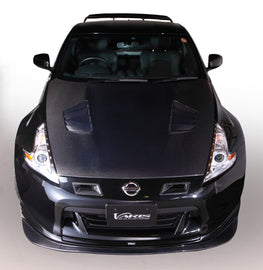 Varis Motorhaube für Nissan 370Z Z34 - Typ Cooling (GFK)
