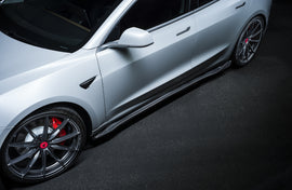 Vorsteiner Carbon Seitenschweller für Tesla Model 3 2018+